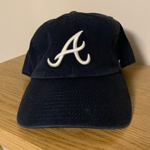 47 Brand Clean Up Atlanta Braves Dad Hat